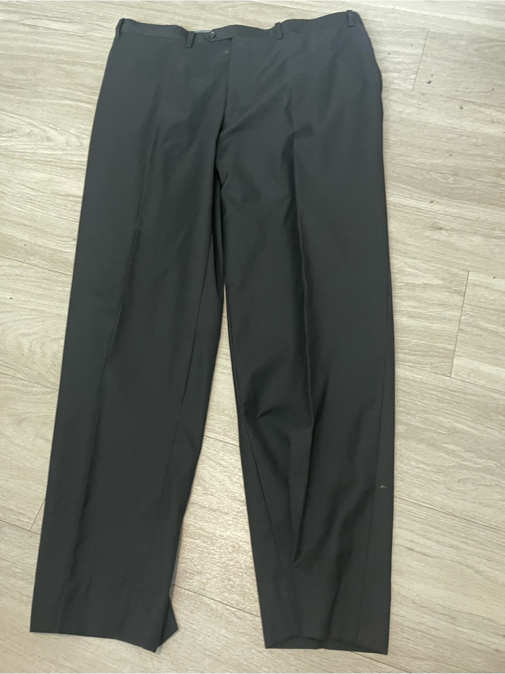 Calvin Klein Men's Black Dress Slacks - Straight Leg